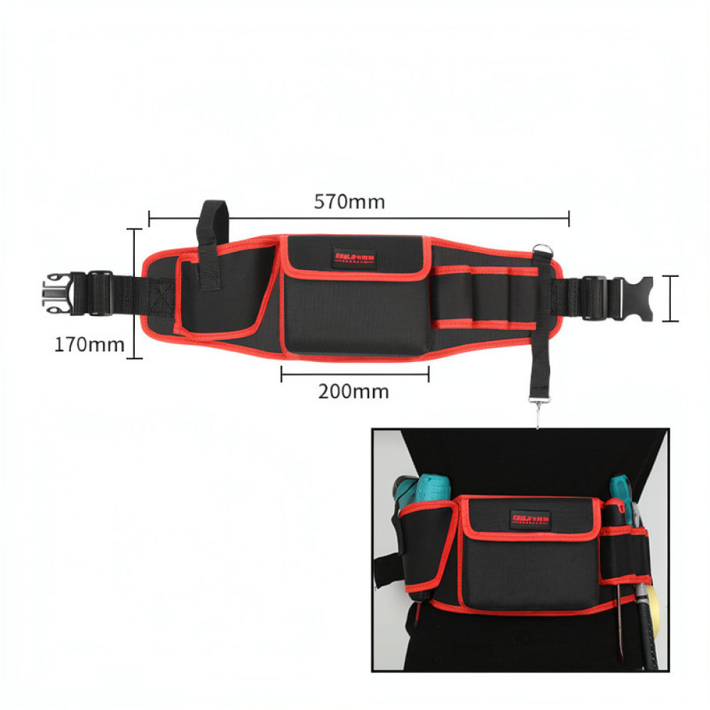 Wear Resistant Tool Belt Pouch - đánh giá và giá Heavy Equipment Electrician